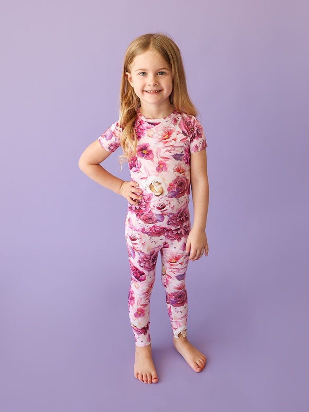 Posh Peanut Amira - Short Sleeve Basic Pajama sz 7